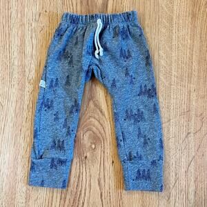 Childhoods Trees On Heather Gray Gusset Pants